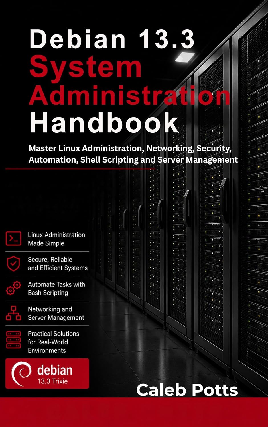 ler totalmente Debian 13.3 System Administration Handbook: Master Linux Administration, Networking, Security, Automation, Shell Scripting and Server Management (English Edition)