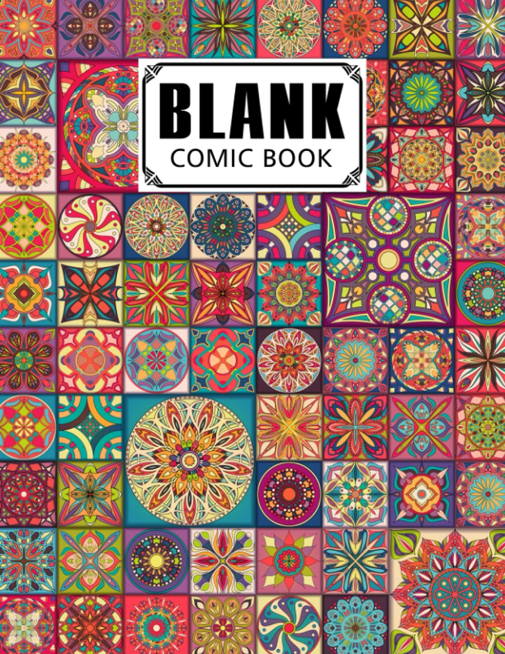 capítulo por capítulo baixar Blank Comic Book: Mandalas Cover, Create Your Own Story, Journal, Notebook, Sketchbook for Kids and Adults, 120 Pages - Size 8.5" x 11" Notebook by Irma Franke