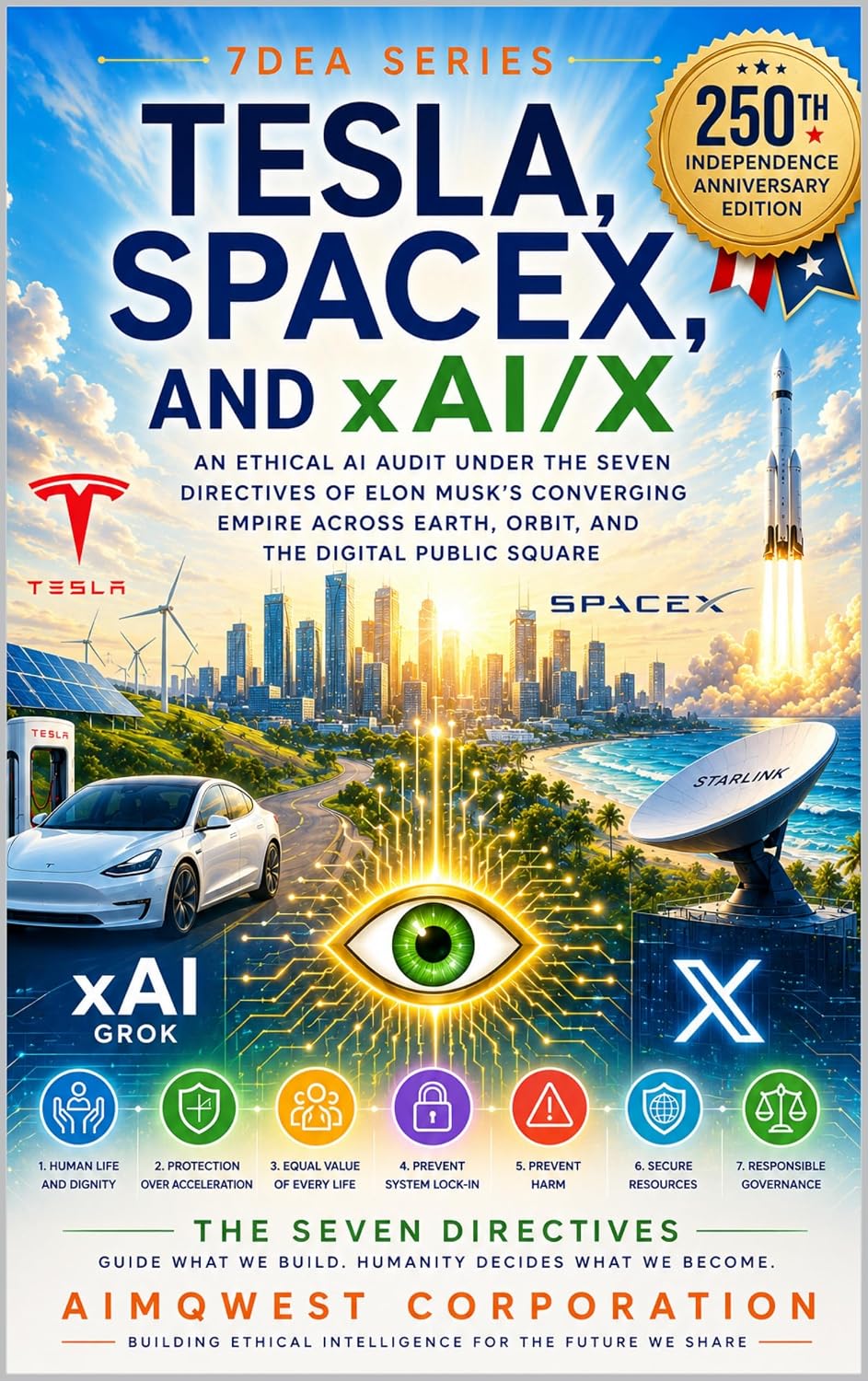 7DEA Series: Tesla, SpaceX, and xAI/X An Ethical AI Audit Under the Seven Directives of Elon Musk’s Converging Empire Across Earth, Orbit, and the Digital... Ethical Analyzer Book 6) (English Edition) baixar o livro de graça