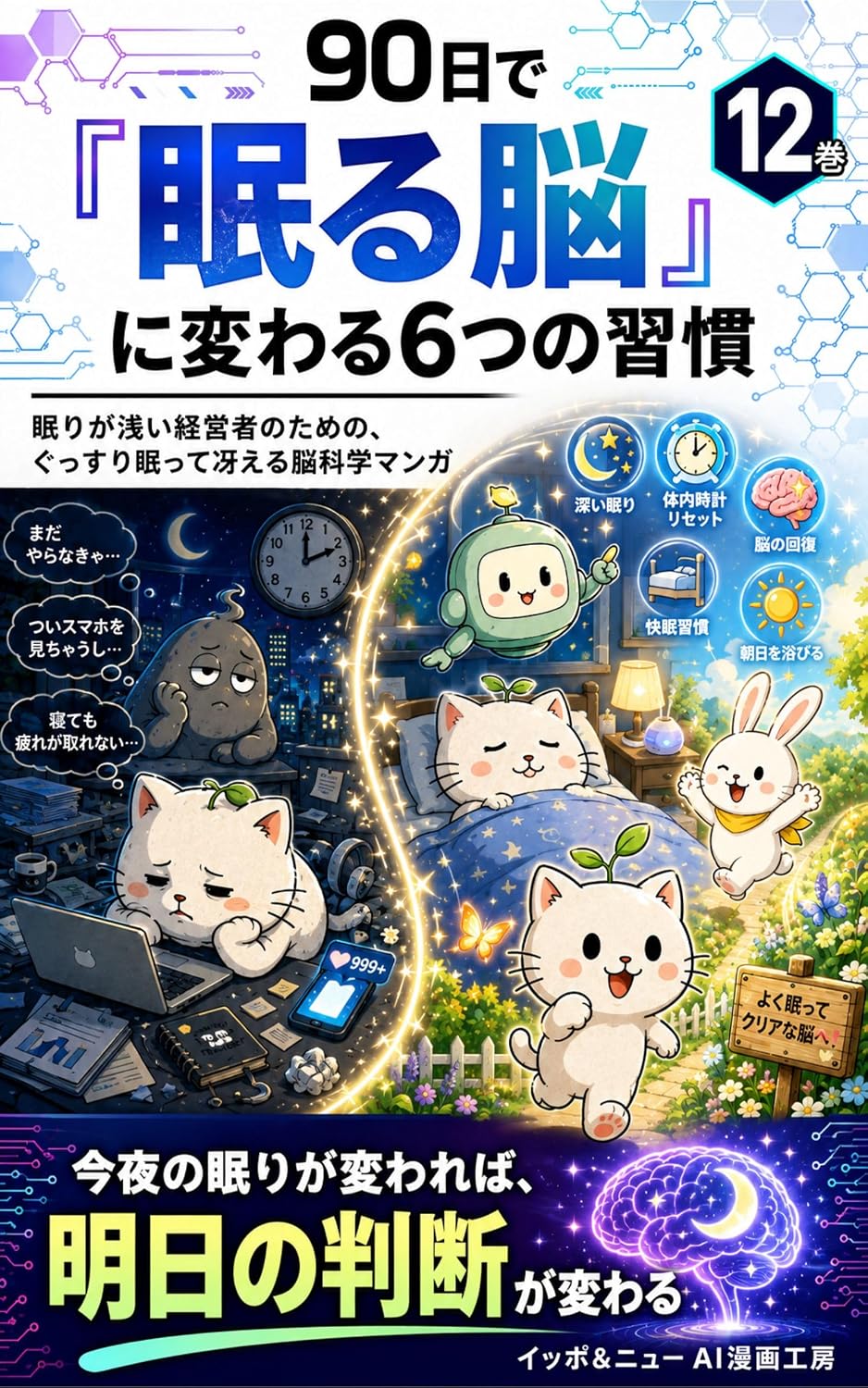 90nichidenemurunounikawarumuttsunoshuukan: nemurigaasaikeieishanotamenogussurinemuttesaerunoukagakumanga (ippoandonyuueeaimangakoubou) (Japanese Edition) baixar livro de graça