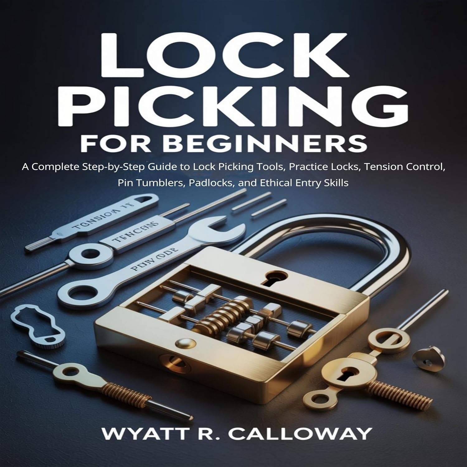 ler totalmente Lock Picking for Beginners: A Complete Step-by-Step Guide to Lock Picking Tools, Practice Locks, Tension Control, Pin Tumblers, Padlocks, and Ethical Entry Skills