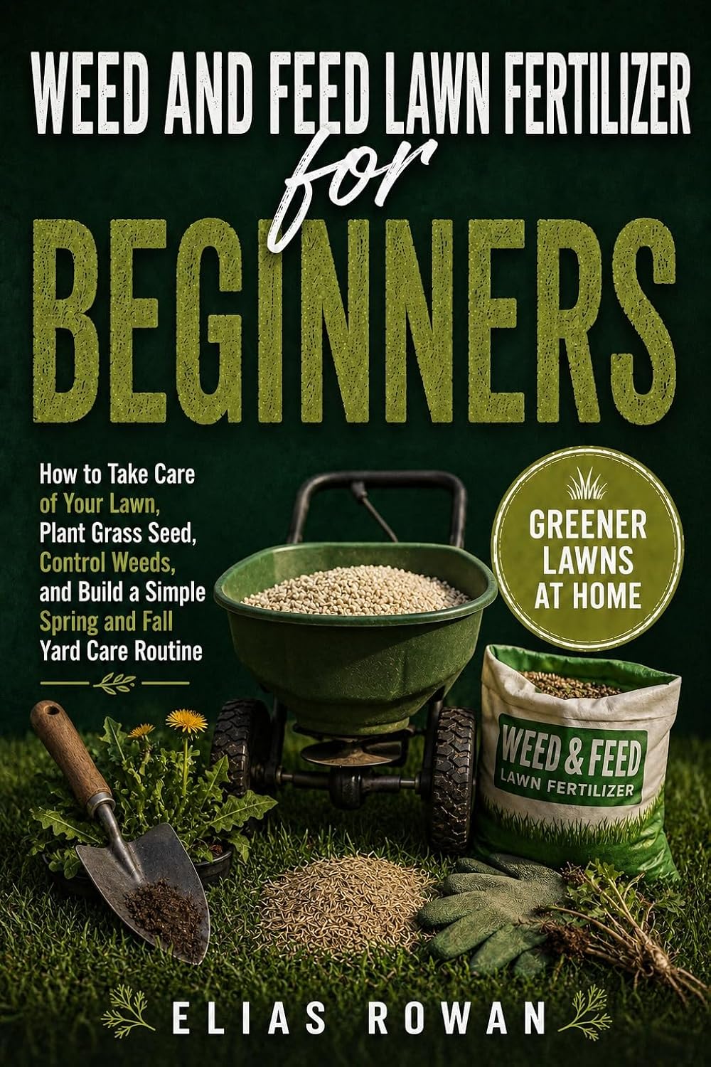 ler totalmente Weed and Feed Lawn Fertilizer for Beginners: How to Take Care of Your Lawn, Plant Grass Seed, Control Weeds, and Build a Simple Spring and Fall Yard Care Routine (English Edition)