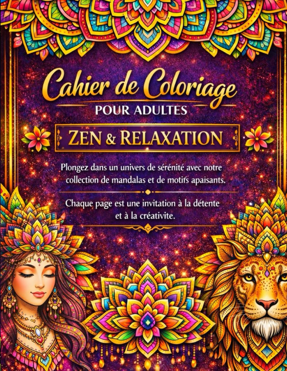 ler totalmente Cahier de coloriage Mandalas pour Adultes: 50 mandalas zen pour la détente, la relaxation et la concentration (French Edition)