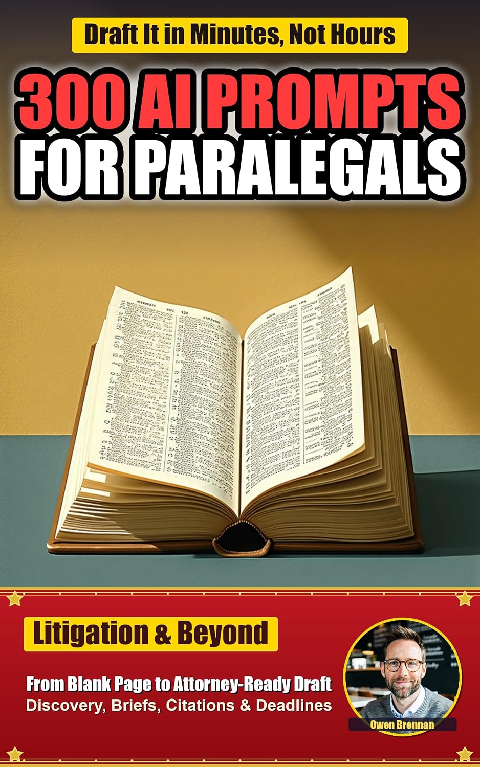 300 AI Prompts for Paralegals: Field-Tested ChatGPT Prompts for Litigation Drafting, Discovery, Legal Research, Citations, Deadlines, and Client Communication... by Industry Book 4) (English Edition) baixar livro de graça