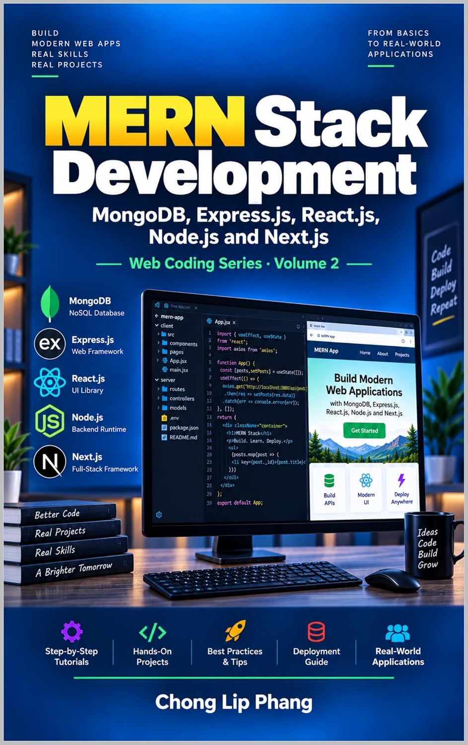 ler totalmente MERN Stack Development: MongoDB, Express.js, React.js, Node.js and Next.js (Web Coding Series Book 2) (English Edition)