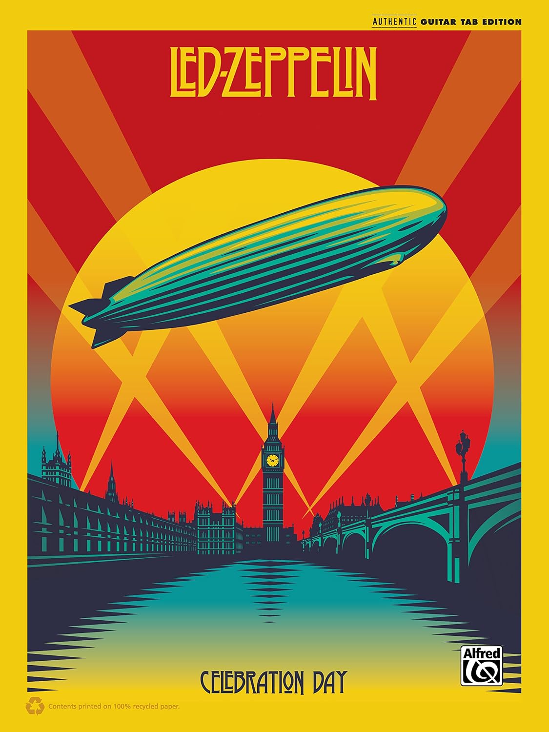 capítulo por capítulo baixar Led Zeppelin: Celebration Day: Authentic Guitar TAB Sheet Music Songbook Collection (Authentic Guitar Tab Edition) (English Edition)
