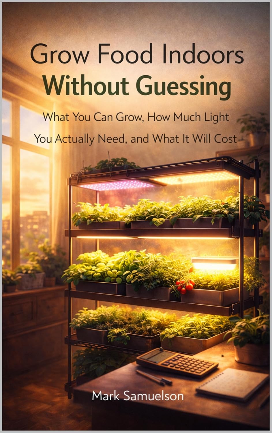 ler totalmente Grow Food Indoors Without Guessing: What You Can Grow, How Much Light You Actually Need, and What It Will Cost (English Edition)
