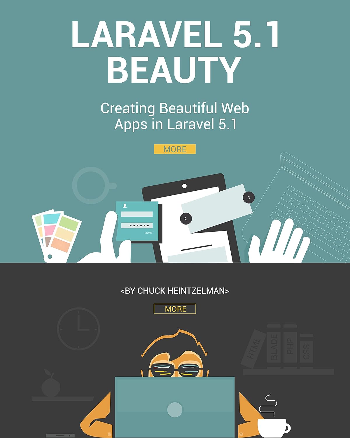 ler totalmente Laravel 5.1 Beauty: Creating Beautiful Web Apps in Laravel 5.1 (English Edition)