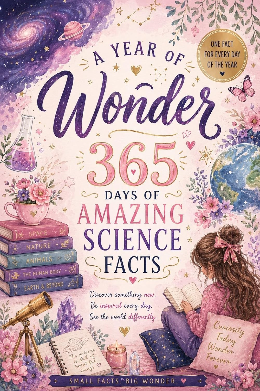 ler totalmente A Year of Wonder: 365 Days of Amazing Science Facts (English Edition)