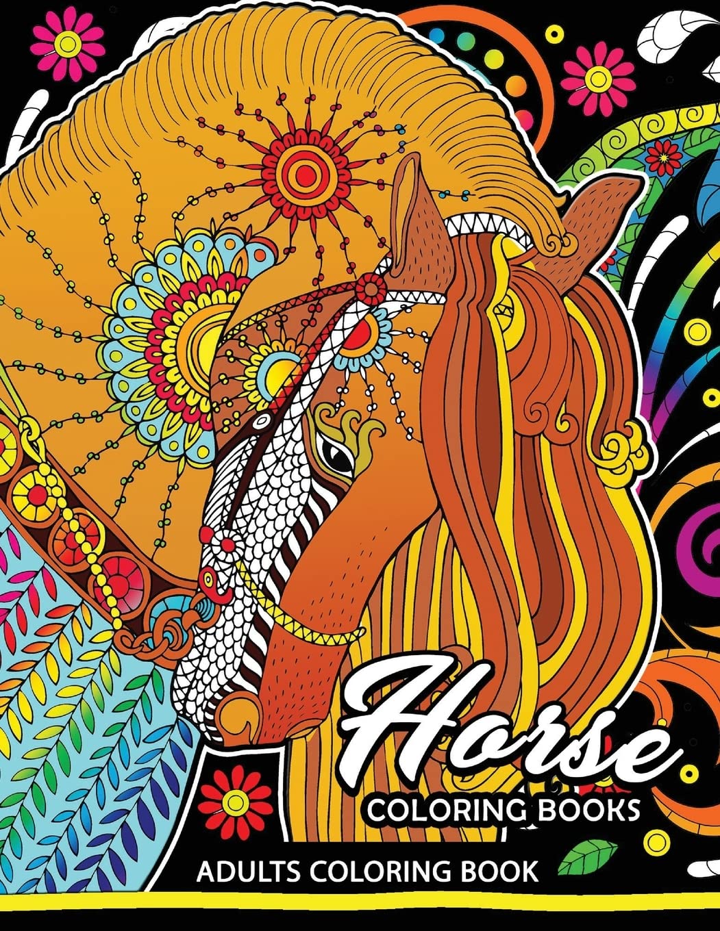 Adults Coloring Book: Horse Coloring Book Fun and Relaxing Designs of Horse and Pony for Women, Men, Adults, Teen and Girls baixar livro de graça
