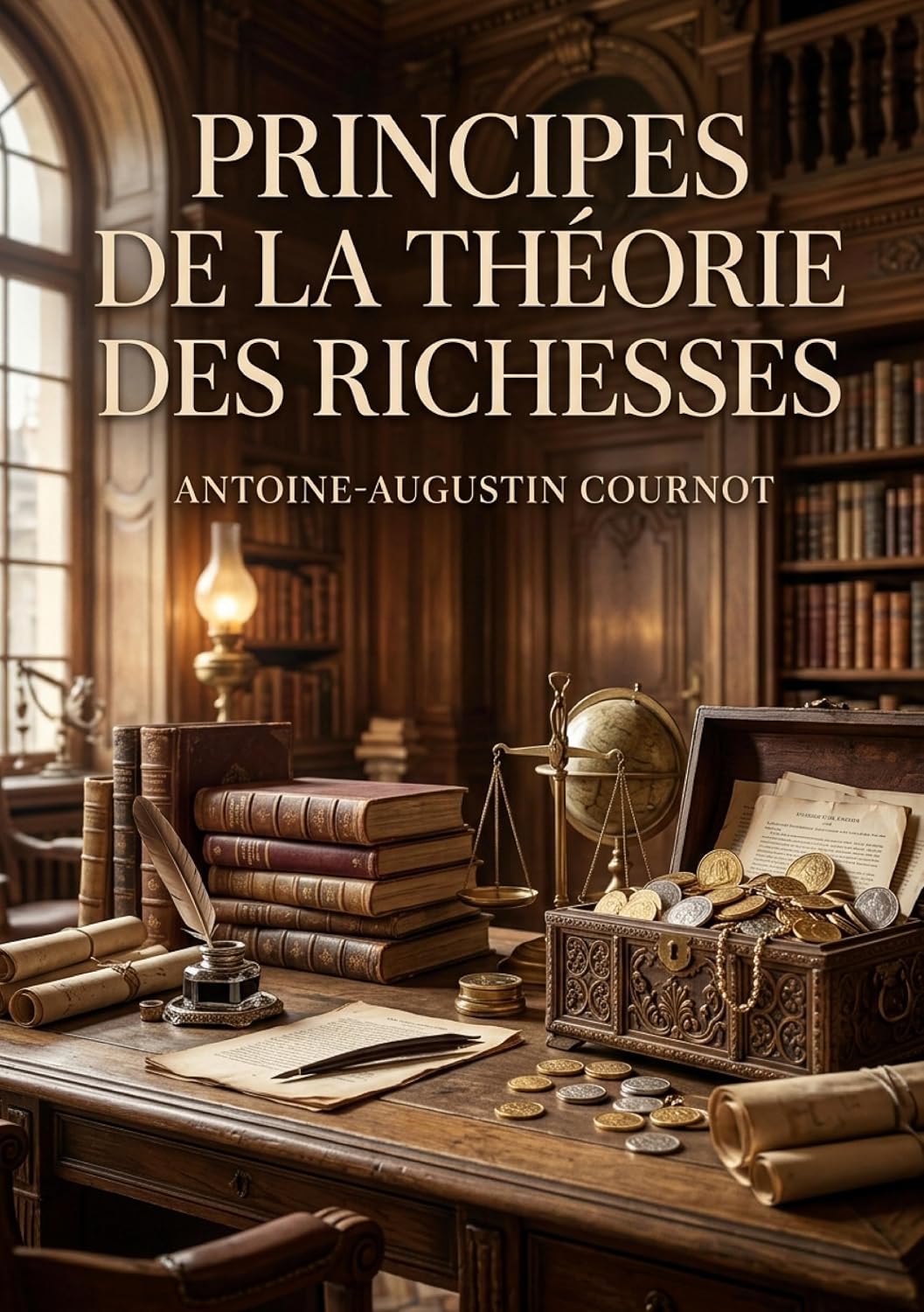 capítulo por capítulo baixar Principes de la théorie des richesses: Une analyse des principes fondamentaux de la théorie des richesses par Antoine Augustin Cournot, explorant la valeur d'échange et la science économique.