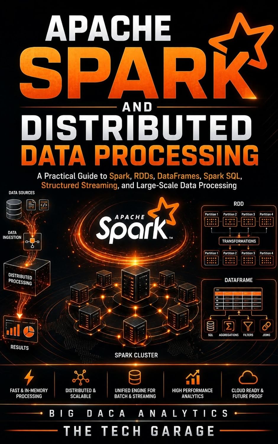 capítulo por capítulo baixar Apache Spark and Distributed Data Processing: A Practical Guide to Spark, RDDs, DataFrames, Spark SQL, Structured Streaming, and Large-Scale Data Processing (English Edition)