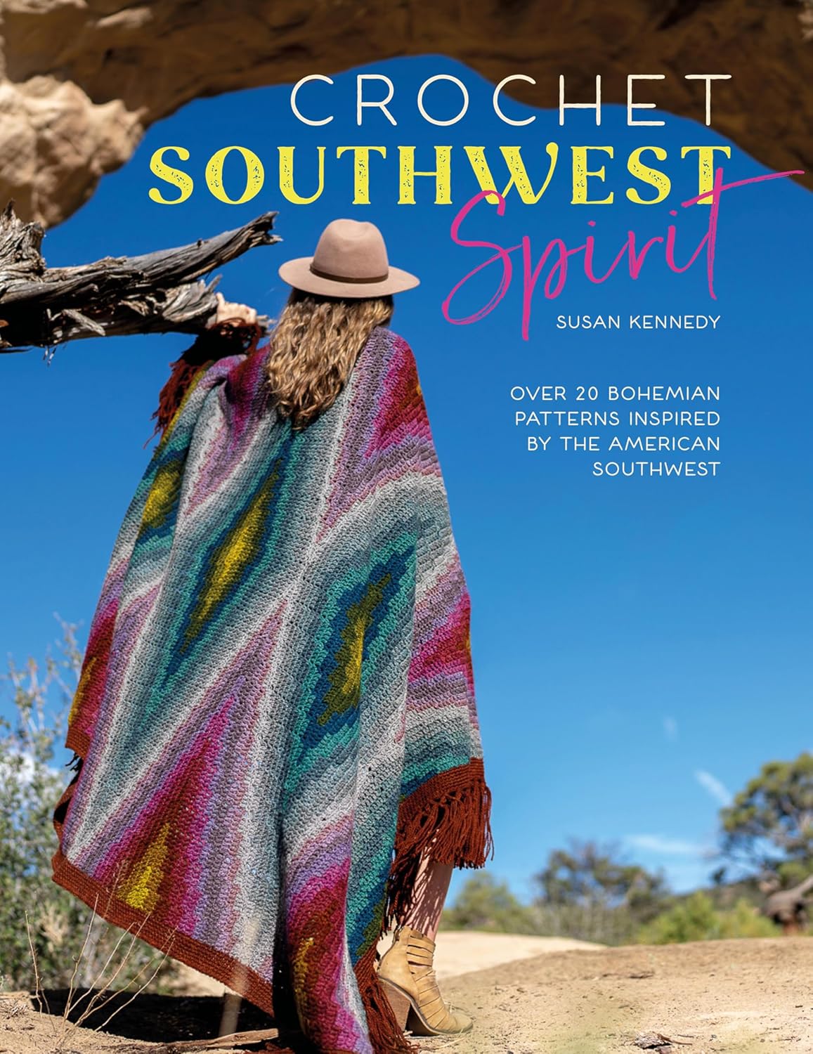 ler totalmente Crochet Southwest Spirit: Over 20 Bohemian Patterns Inspired by the American Southwest (English Edition)