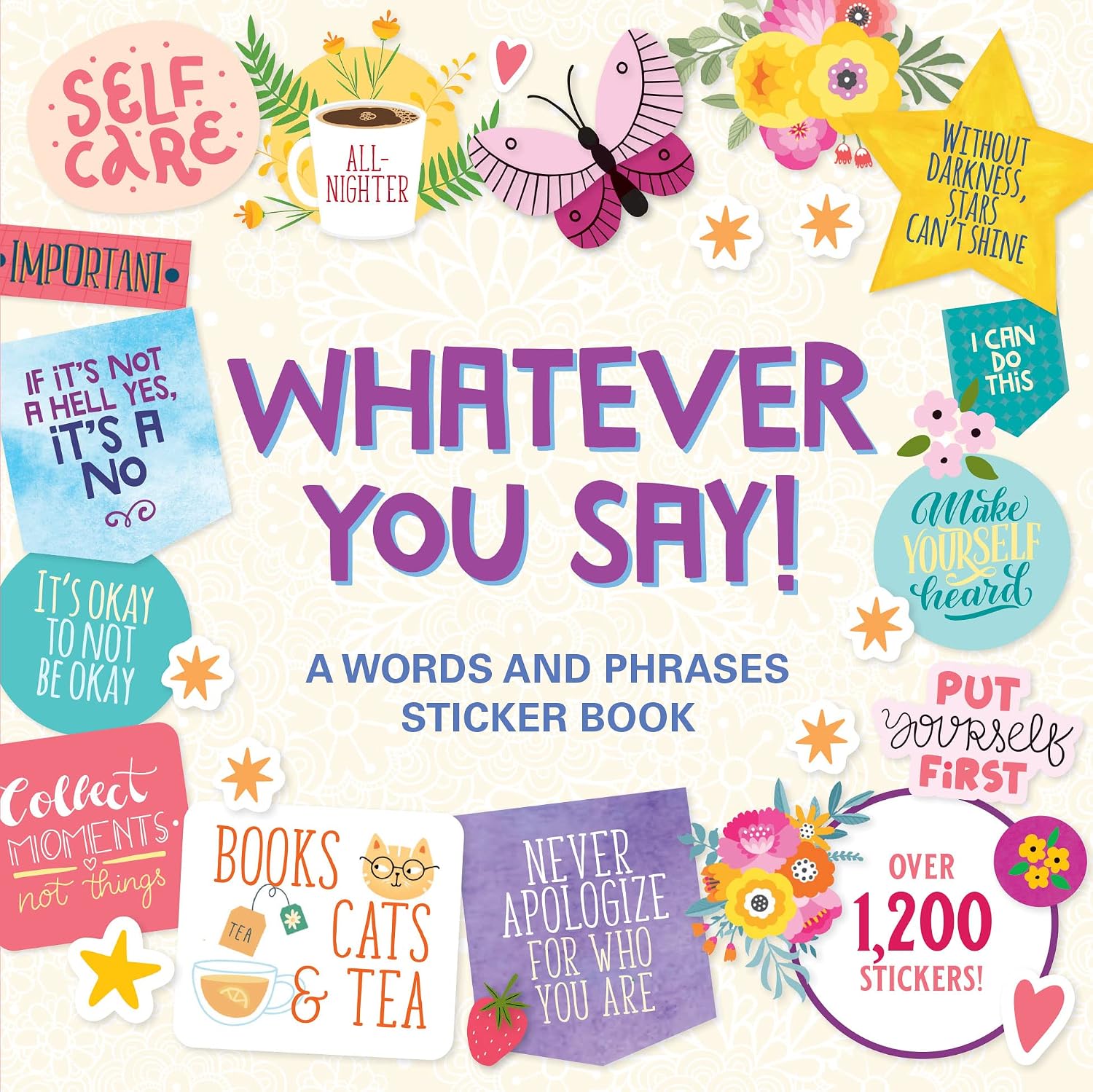 ler totalmente Express Thyself! Sticker Book