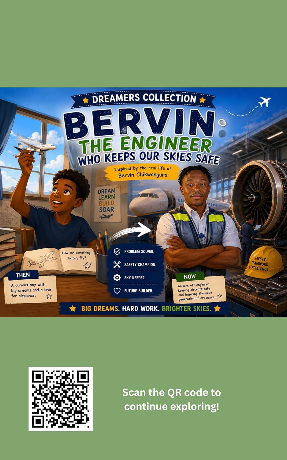 Bervin The Engineer Who Keeps Our Skies Safe (Voices From African Skies: Dreamers Collection) (English Edition) baixar o livro de graça