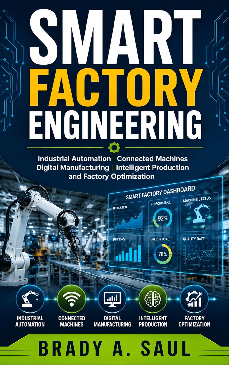 SMART FACTORY ENGINEERING: Industrial Automation, Connected Machines, Digital Manufacturing, Intelligent Production, and Factory Optimization (English Edition) baixar livro de graça