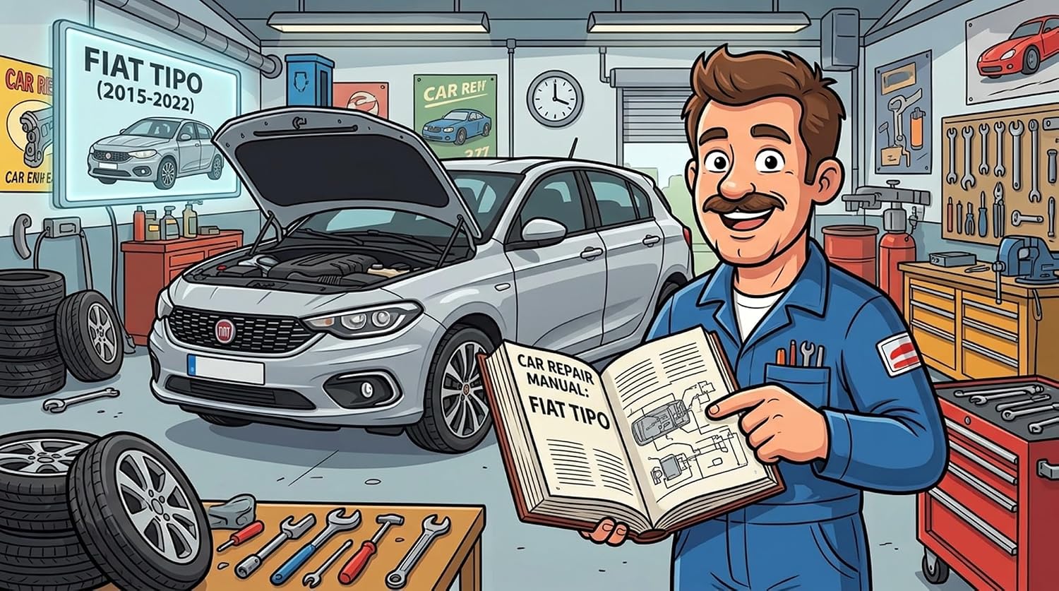Fiat Tipo 2015-2022, Vehicle Repair Manual, Parts, Wiring, Workshop Book (English Edition) baixar o livro de graça