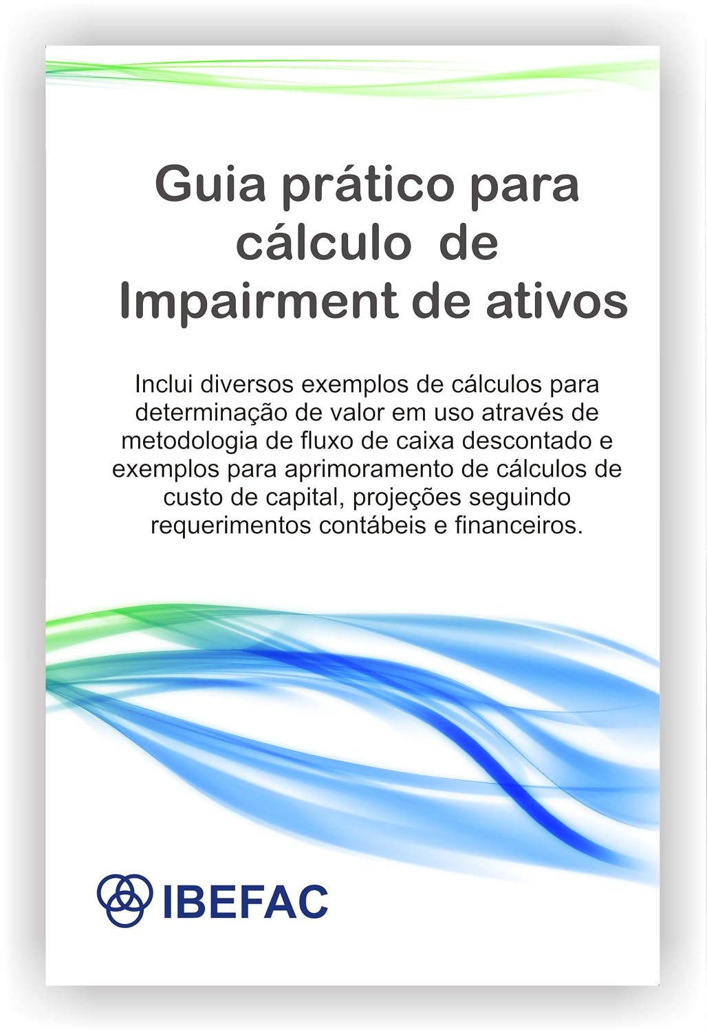 ler totalmente Guia prático para cálculo de impairment de ativos: Inclui diversos exemplos de cálculo para determinação de valor em uso através de metodologia de fluxo de caixa descontado e exemplos