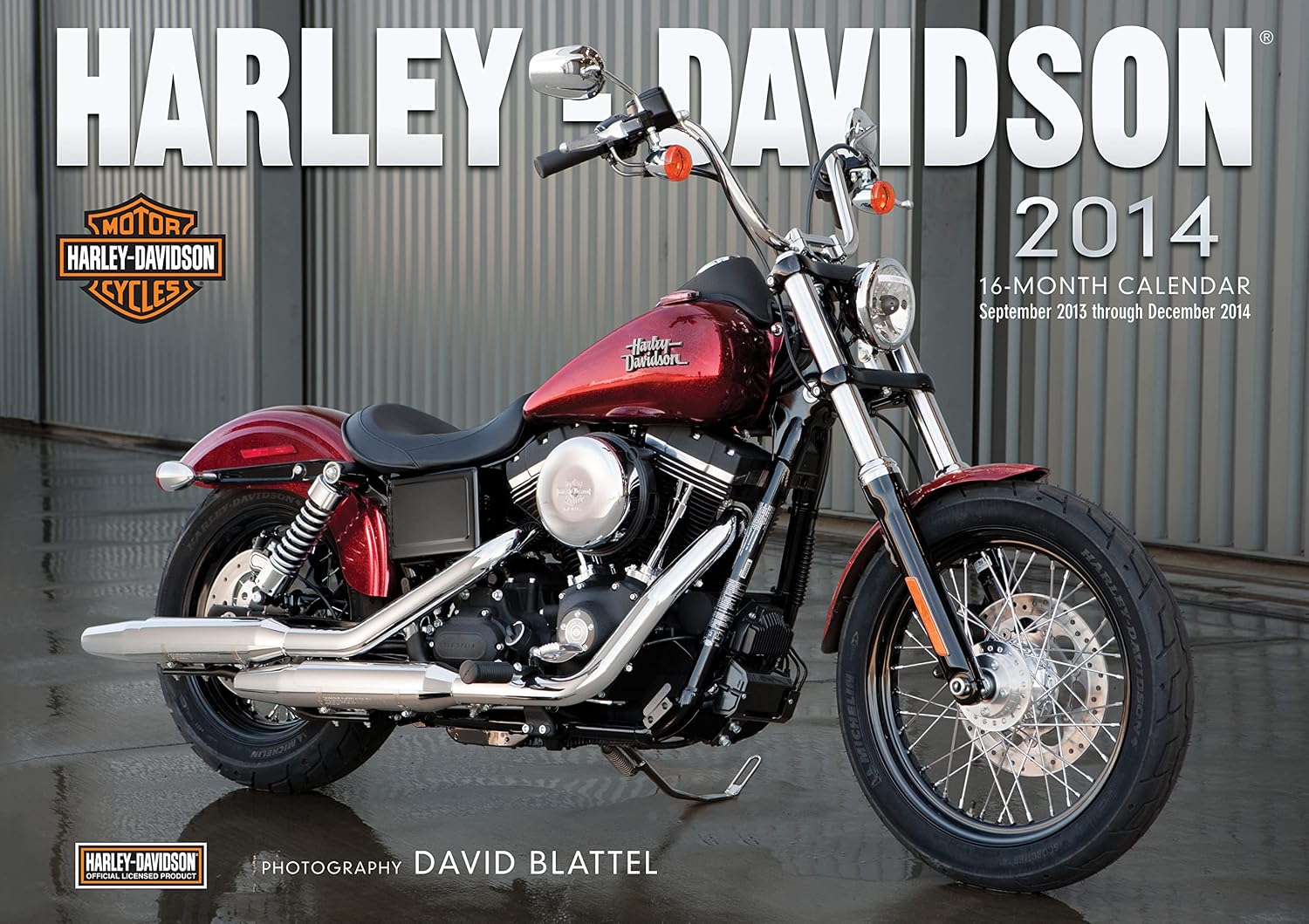 Harley-Davidson 2014: 16 Month Calendar - September 2013 through December 2014