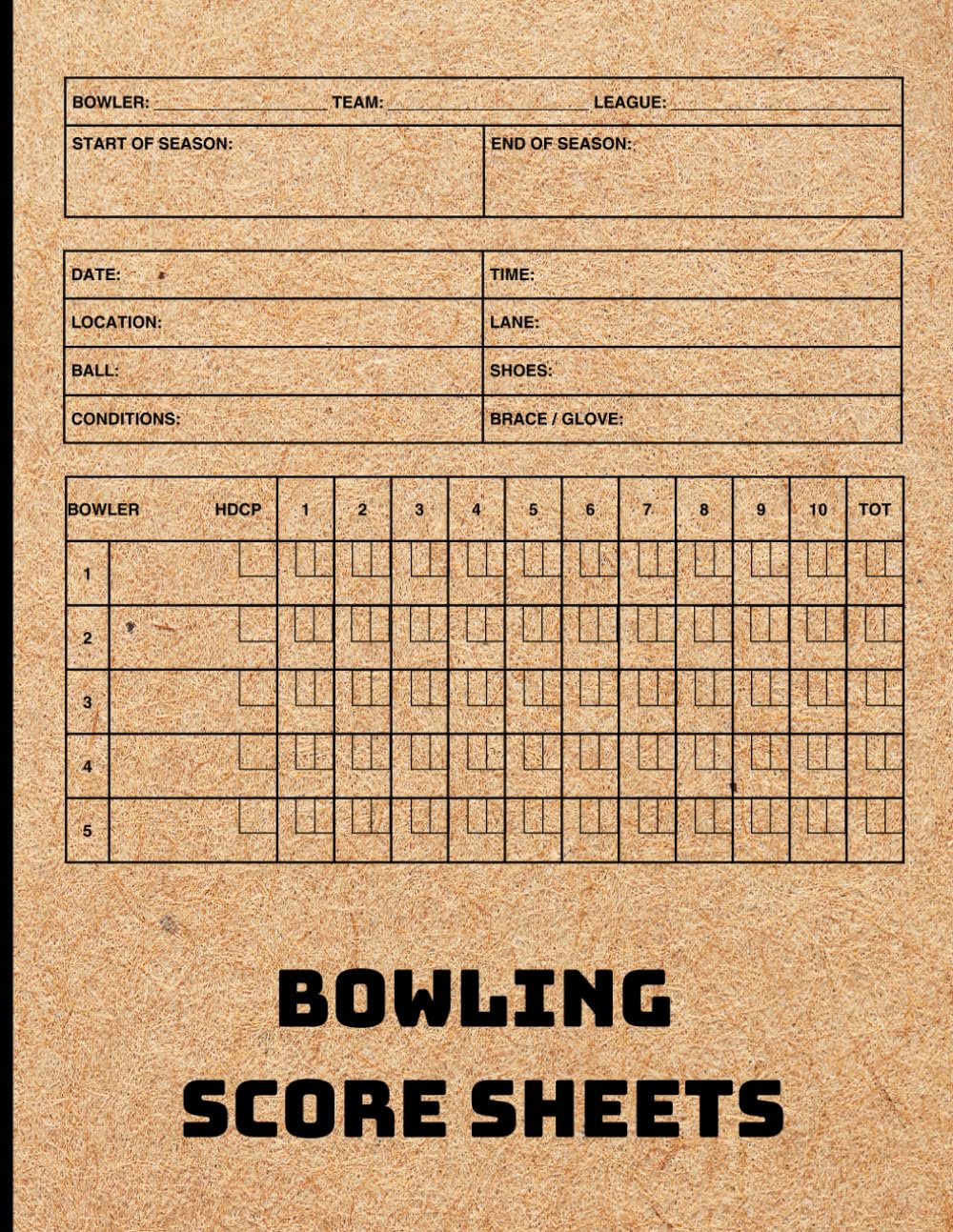 capítulo por capítulo baixar Bowling Score Sheets For League Bowlers To Keep Track Of Progress