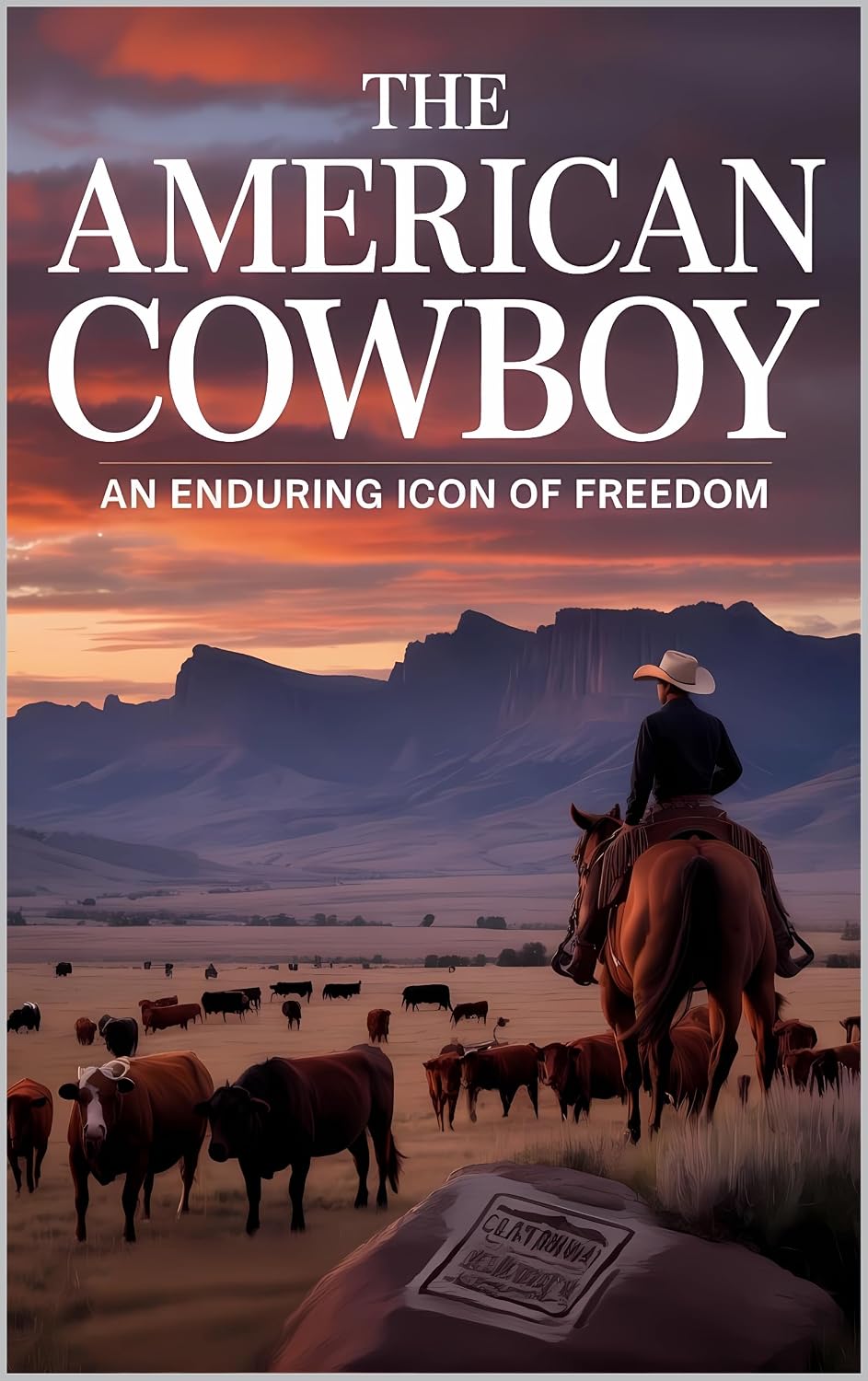 The American Cowboy: An Enduring Icon of Freedom, Frontier Spirit, and the Legendary Wild West (History of The Americans) (English Edition)