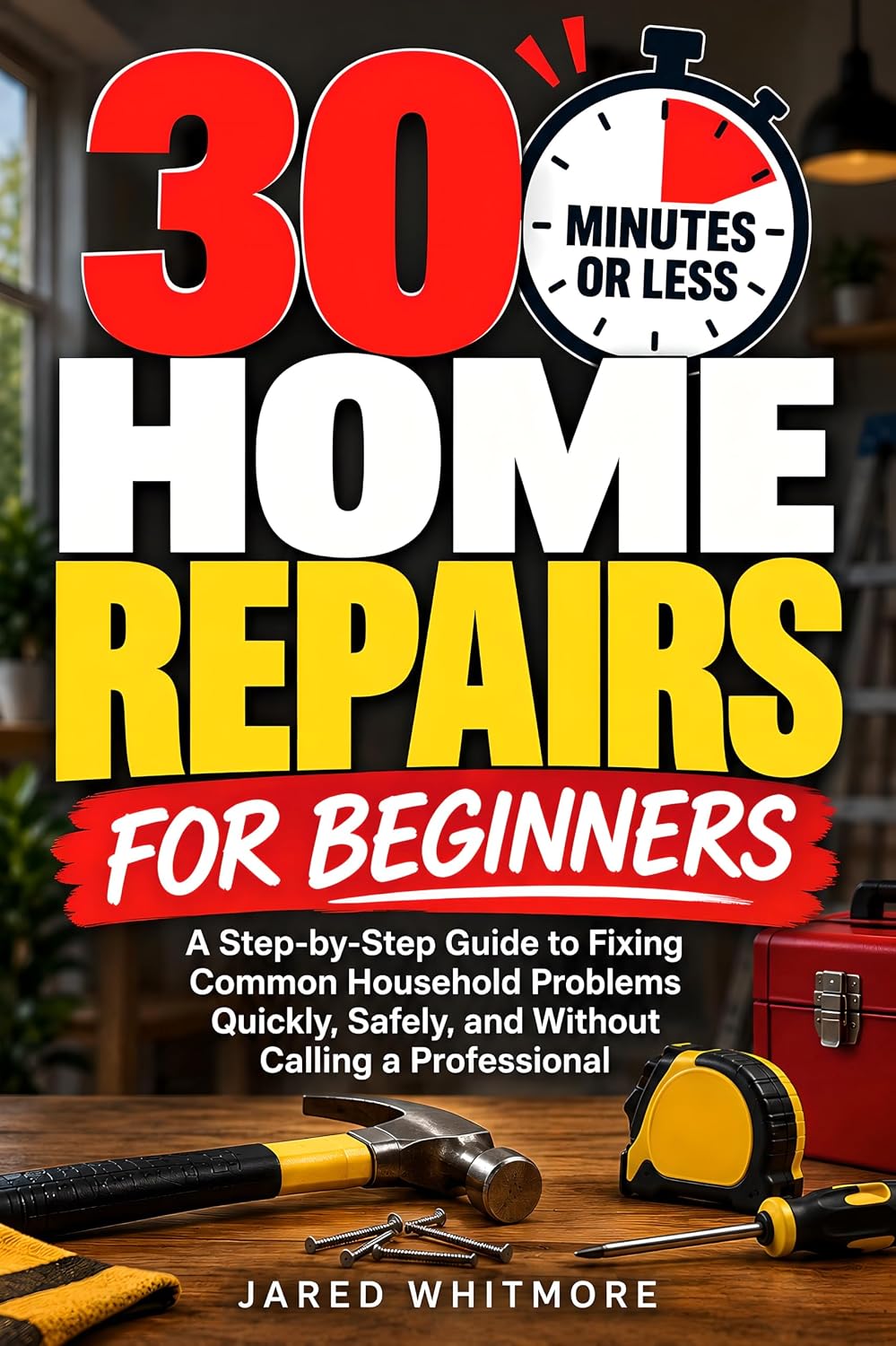 30 Minutes or Less Home Repairs for Beginners: A Step-by-Step Guide to Fixing Common Household Problems Quickly, Safely, and Without Calling a Professional (English Edition)