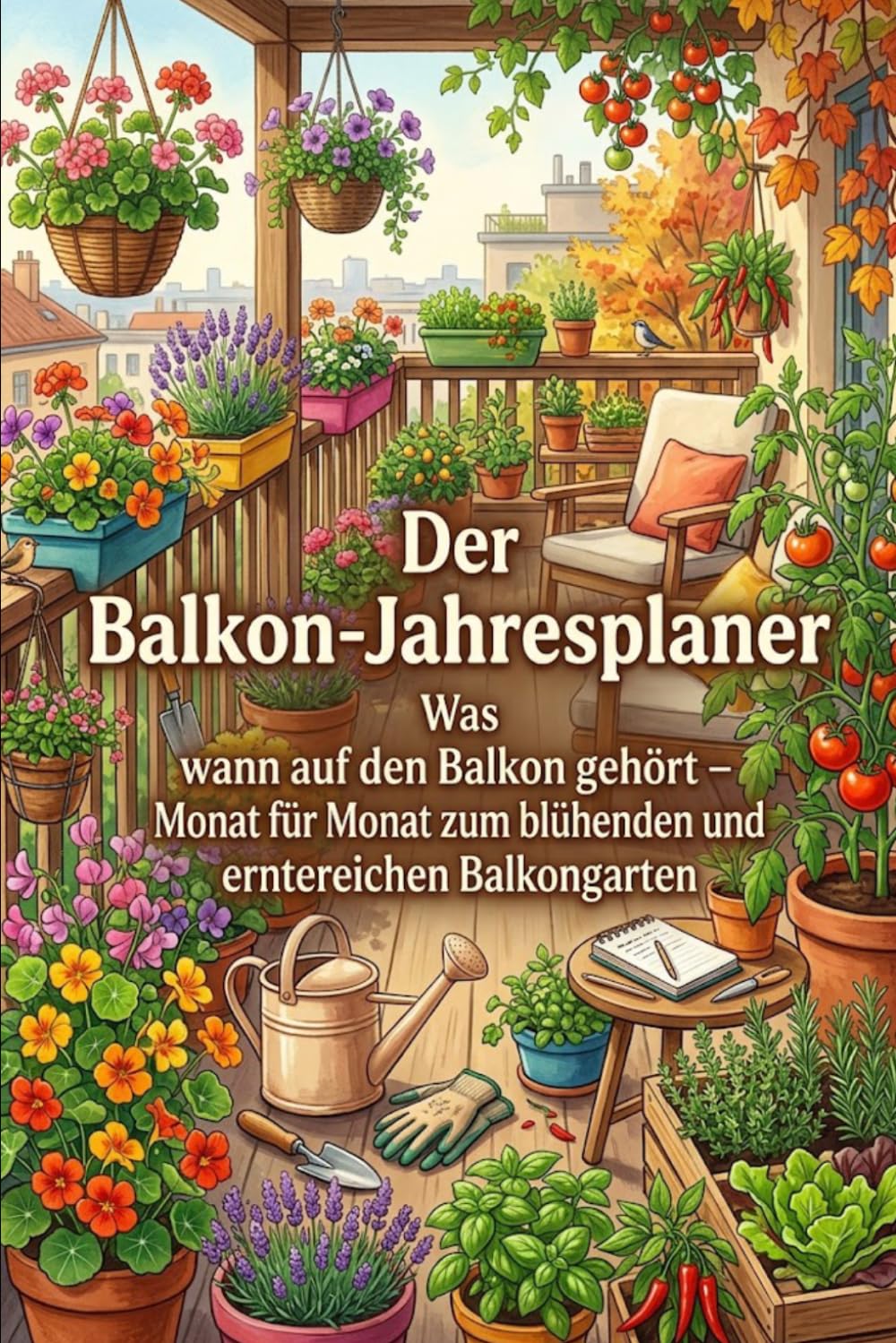 Der Balkon-Jahresplaner: Was wann auf den Balkon gehört – Monat für Monat zum blühenden und erntereichen Balkongarten (German Edition) baixar livro de graça