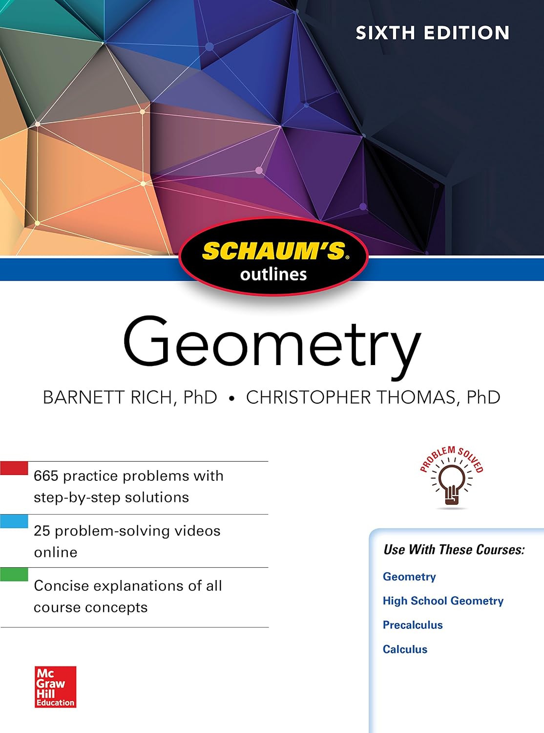 ler totalmente Schaum's Outline of Geometry, Sixth Edition (Schaum's Outlines) (English Edition)
