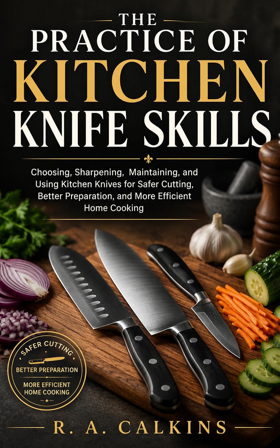 ler totalmente The Practice of Kitchen Knife Skills: Choosing, Sharpening, Maintaining, and Using Kitchen Knives for Safer Cutting, Better Preparation, and More Efficient Home Cooking (English Edition)