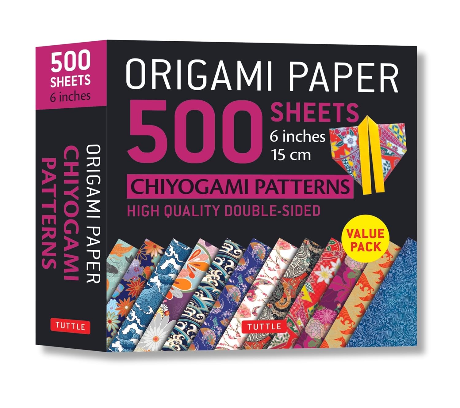 Origami Paper 500 Sheets Chiyogami Patterns 6 15cm: Tuttle Origami Paper: Double-Sided Origami Sheets Printed with 12 Different Designs (Instructions for 6 Projects Included) baixar livro de graça