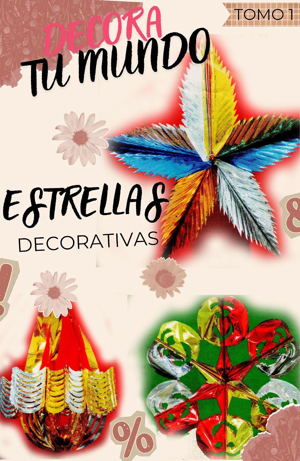 Decorativos para eventos especiales - Estrellas para cortar: Decoraciones de Arte en Papel - Plantillas en PDF para Crear Estrellas Únicas (Spanish Edition) baixar livro de graça
