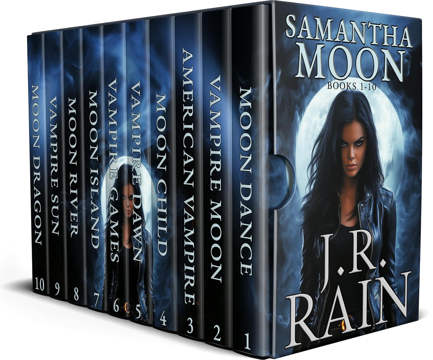 Samantha Moon: 1-10: The first ten books in the Vampire for Hire® series of supernatural mysteries (Samantha Moon Mega Sets Book 1) (English Edition)
