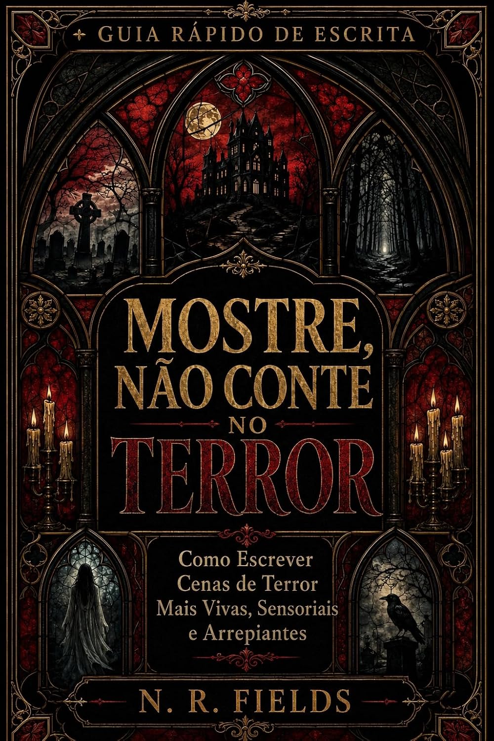 Mostre, Não Conte: A Arte do Medo na Ficção de Terror (Guia Rápido de Escrita)