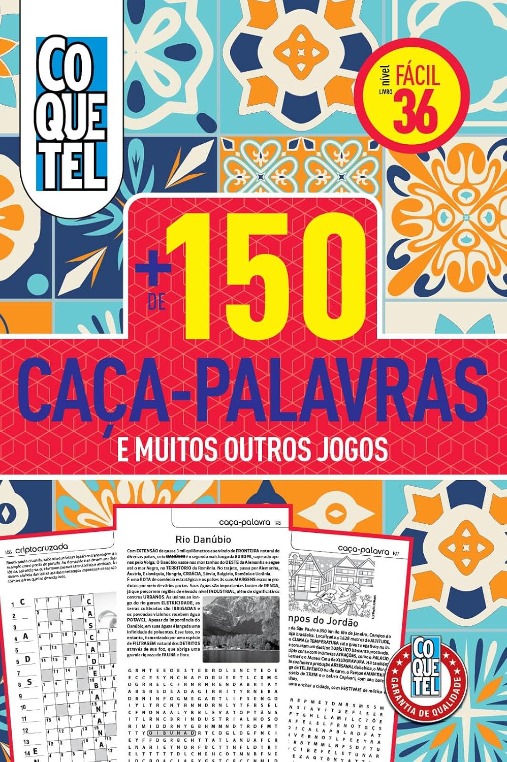 Livro Coquetel Mais de 150 Caça-Palavras 36 baixar o livro de graça