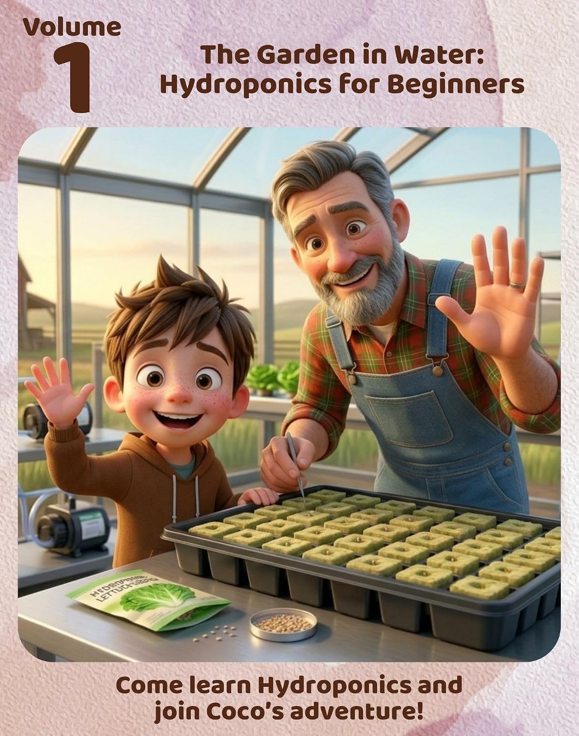 ler totalmente Volume 1 Coco’s Hydroponics Adventure for Beginners: The Garden in Water (The Garden in Water: Hydroponics for Beginners Handbook Bundle) (English Edition)