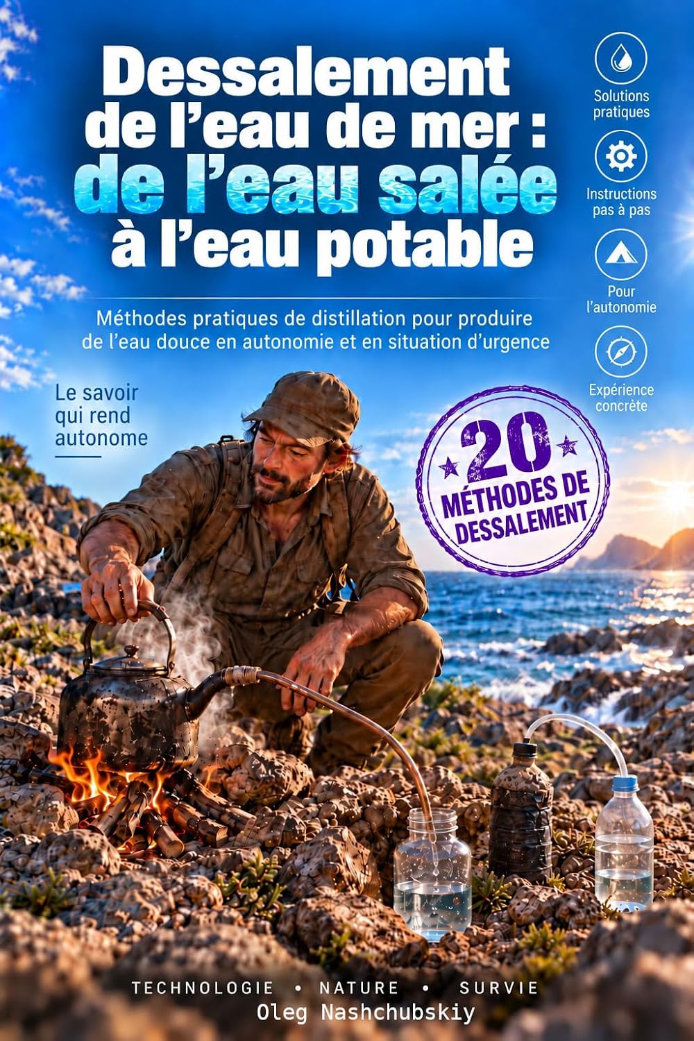 Dessalement de l’eau de mer: de l’eau salée à l’eau potable: Méthodes pratiques de distillation pour produire de l’eau douce en autonomie et en situation... de survie authentique) (French Edition) baixar o livro de graça