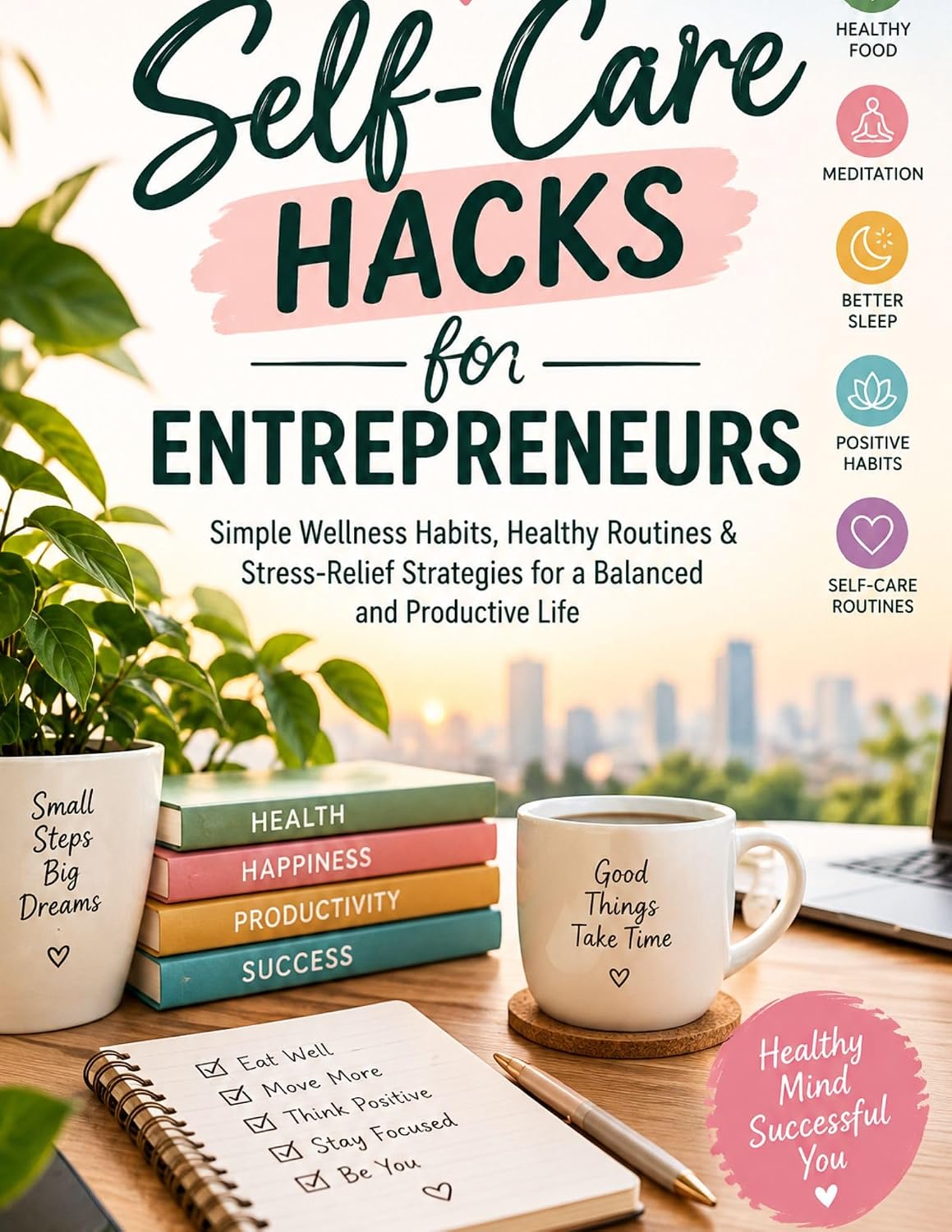 Self-Care Hacks for Entrepreneurs: Simple Wellness Habits, Healthy Routines & Stress-Relief Strategies for a Balanced and Productive Life (English Edition) baixar livro de graça