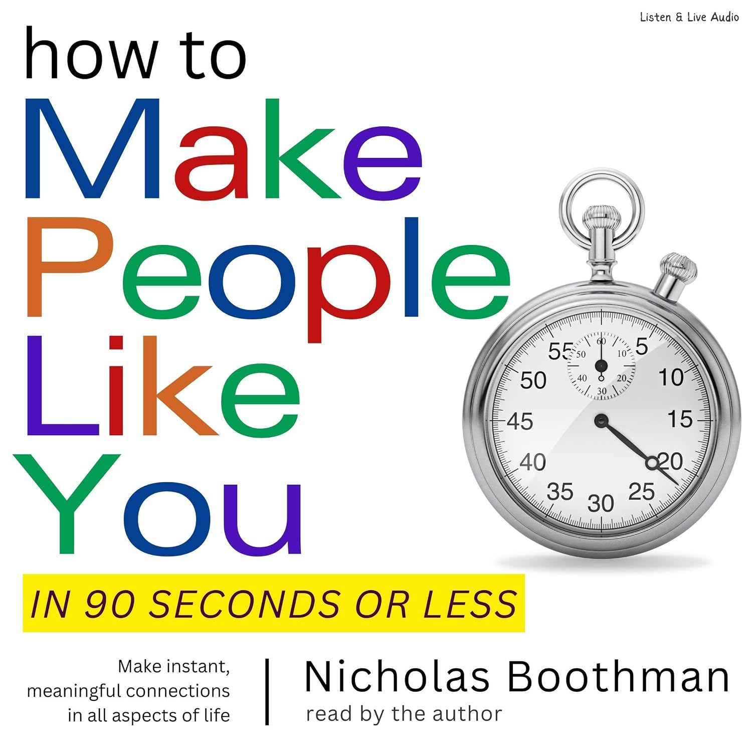 ler totalmente How to Make People Like You in 90 Seconds or Less