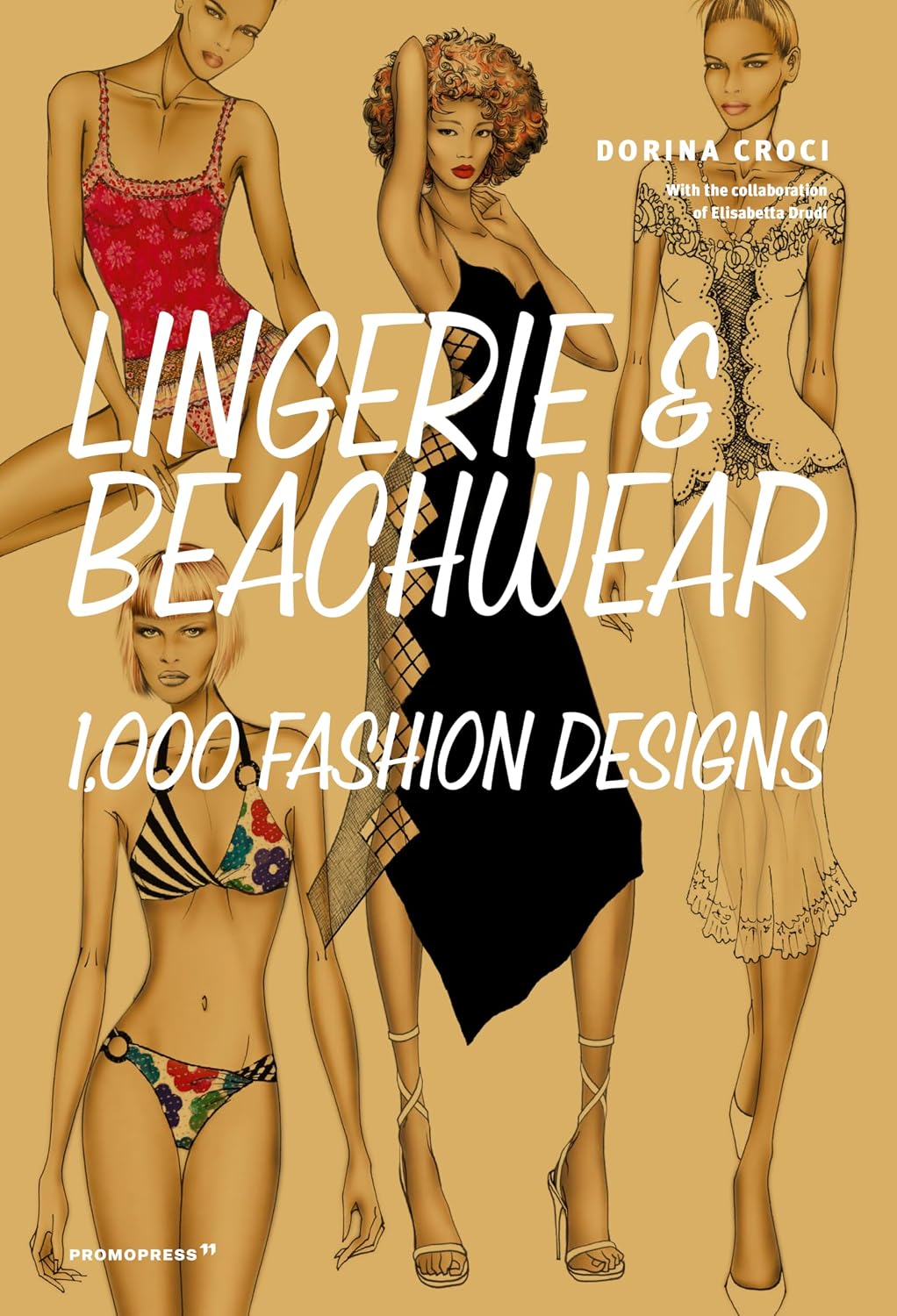 ler totalmente Lingerie & Beachwear: 1,000 Fashion Designs
