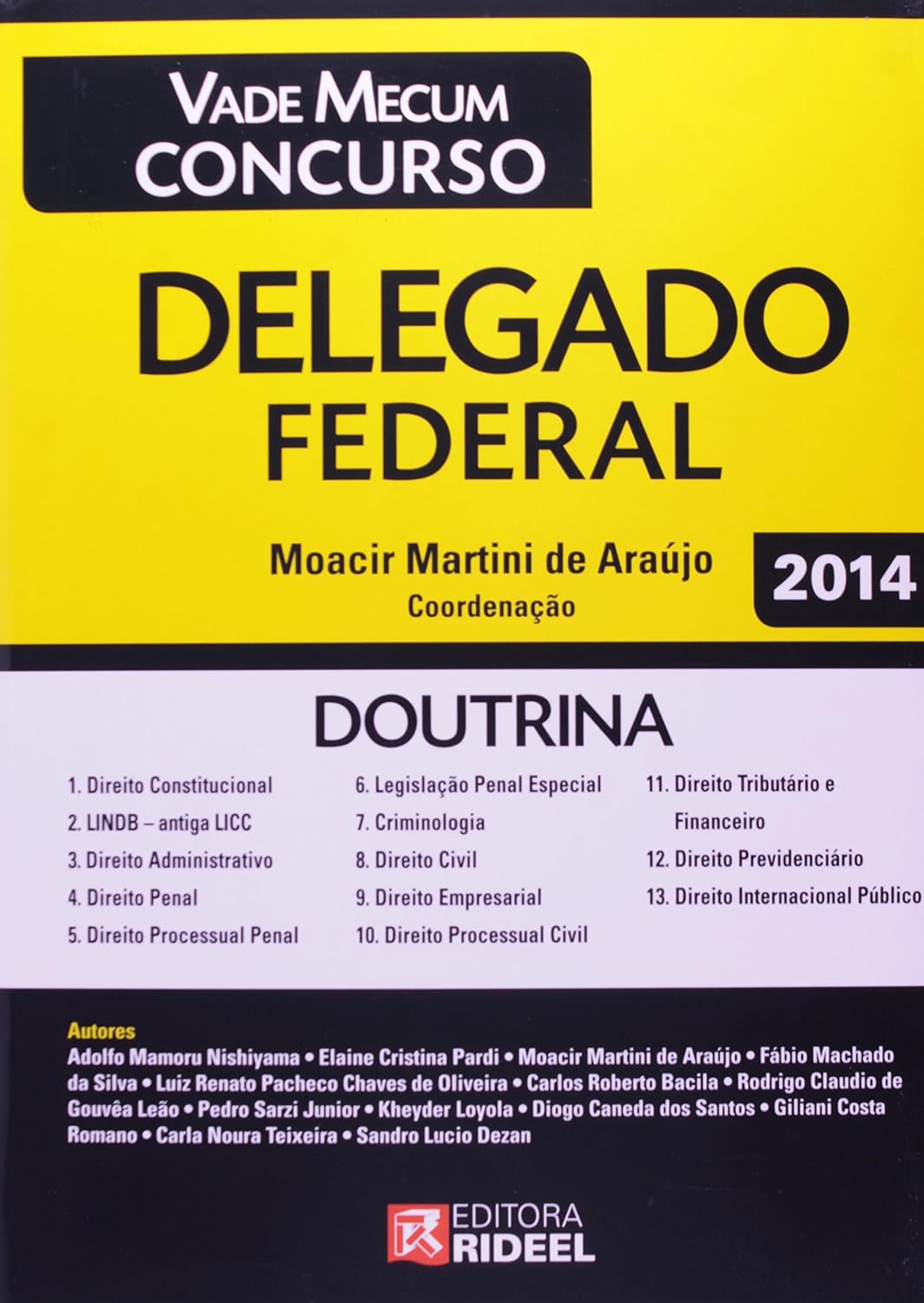 Vade Mecum Concurso. Delegado Federal baixar livro de graça