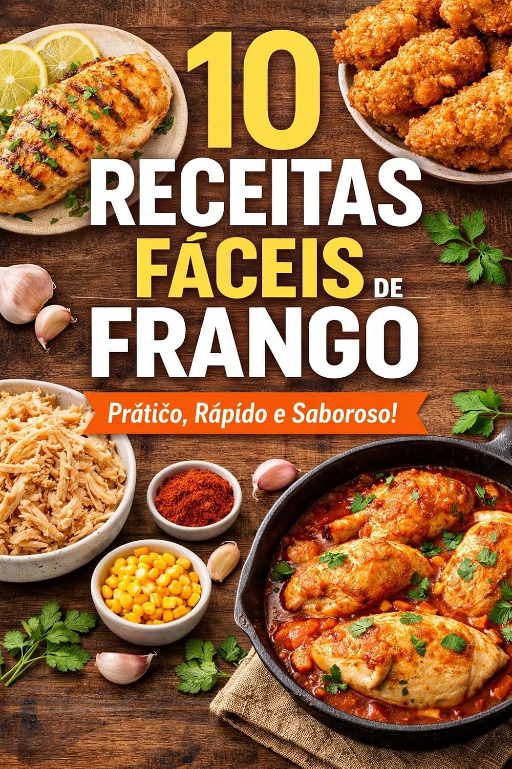 10 RECEITAS FÁCEIS DE FRANGO