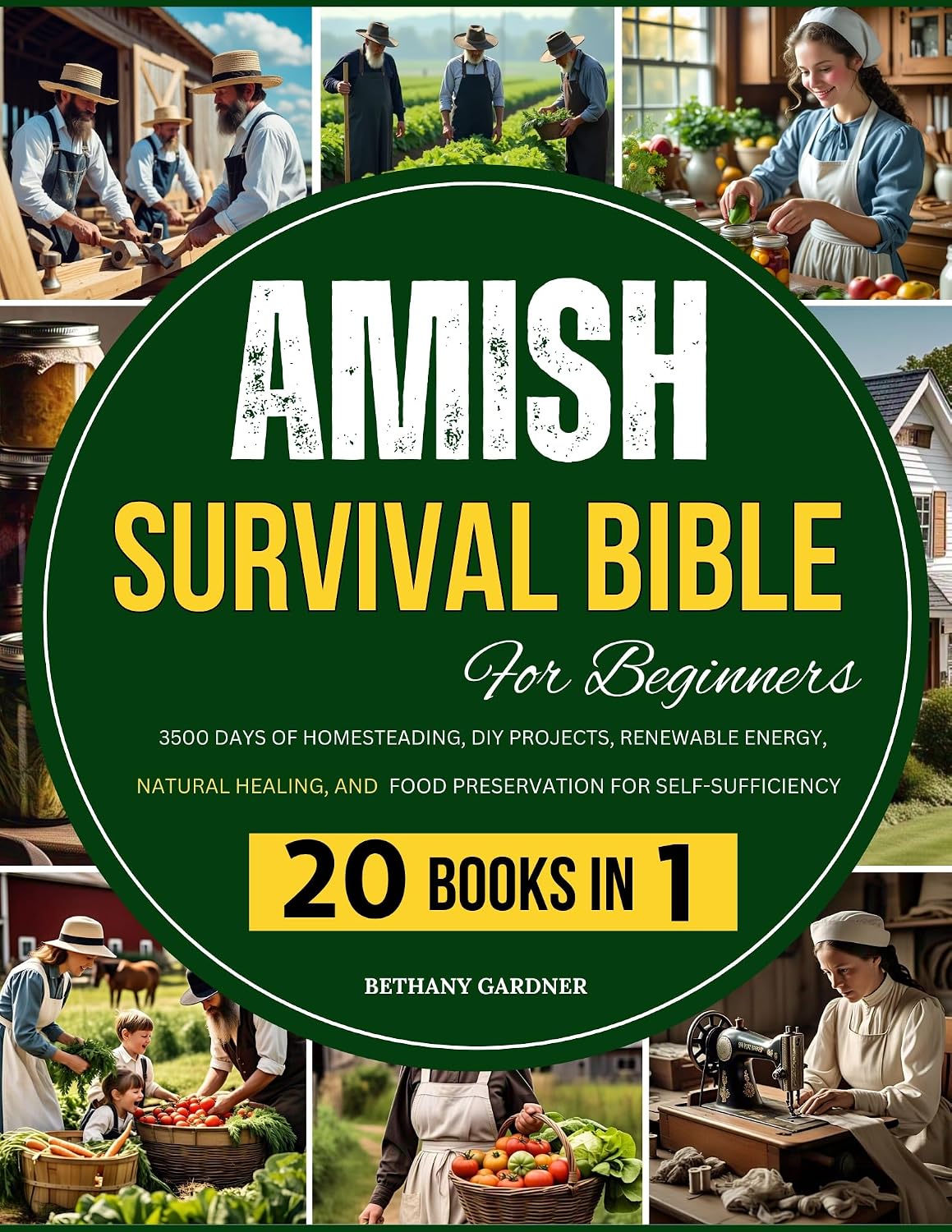Amish Survival Bible For Beginners: 3500 Days of Homesteading, DIY Projects, Renewable Energy, Natural Healing, and Food Preservation for Self-Sufficiency (English Edition) baixar livro de graça