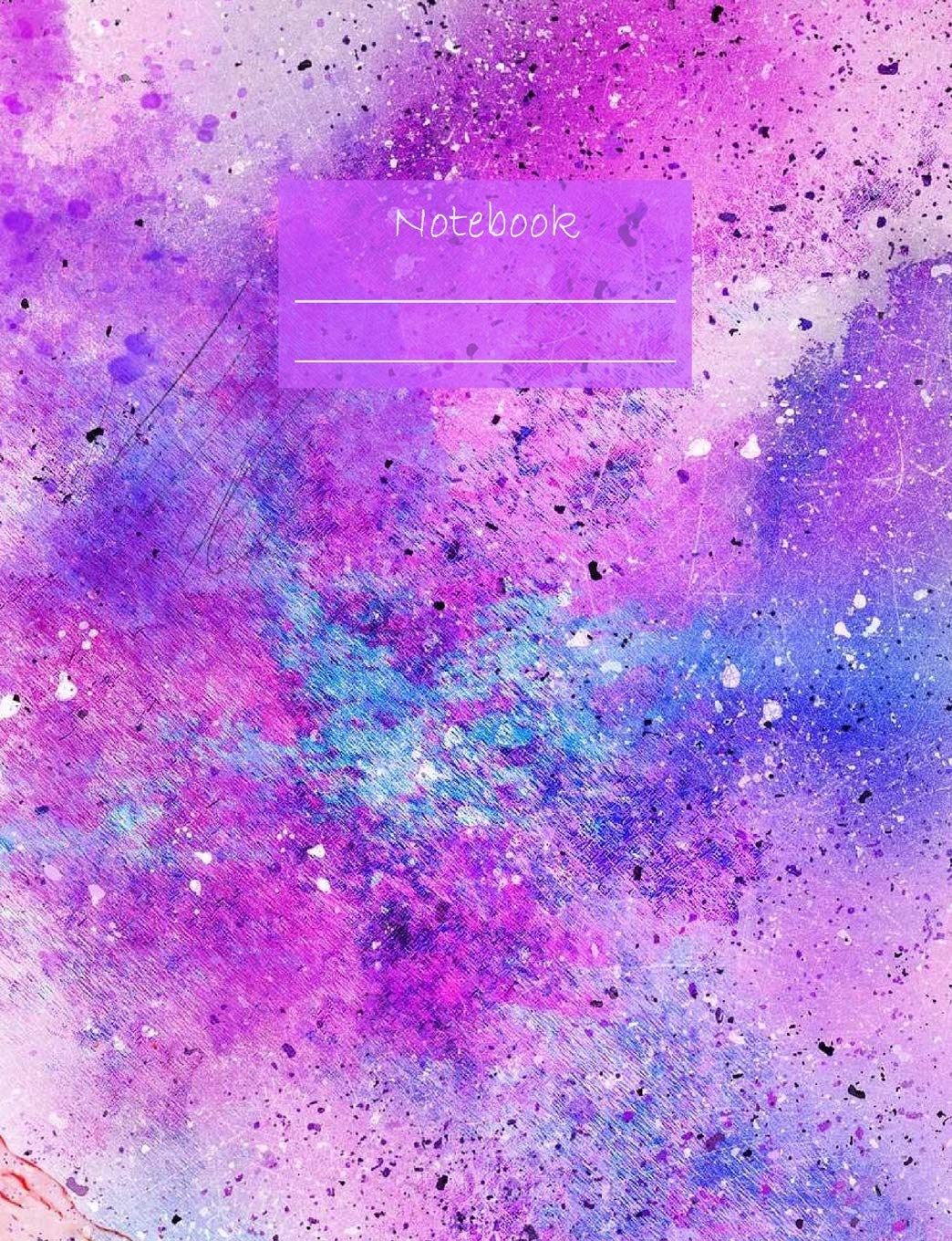 Notebook: Composition Notebook. College Ruled with Soft Matte Cover. 120 Pages. Perfect for School Notes, Ideal as a Journal or a Diary. 9.69 X 7.44.... Idea. (Abstract Blue Pink Watercolor Cover). baixar livro de graça