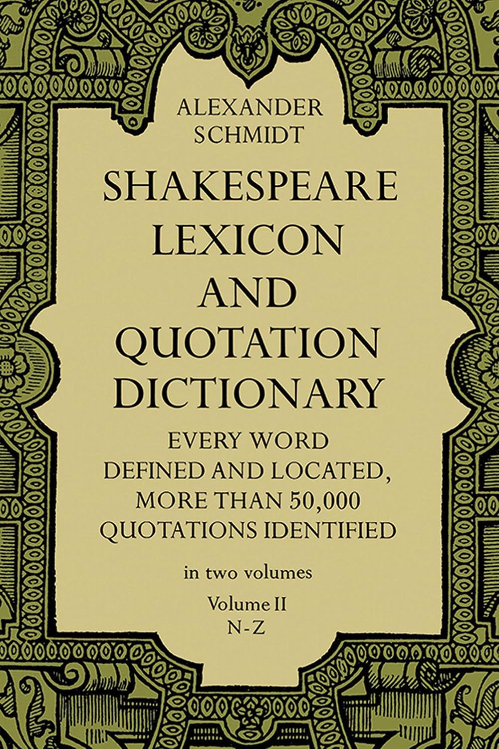 Shakespeare Lexicon and Quotation Dictionary, Vol. 2: Volume 2 baixar o livro de graça