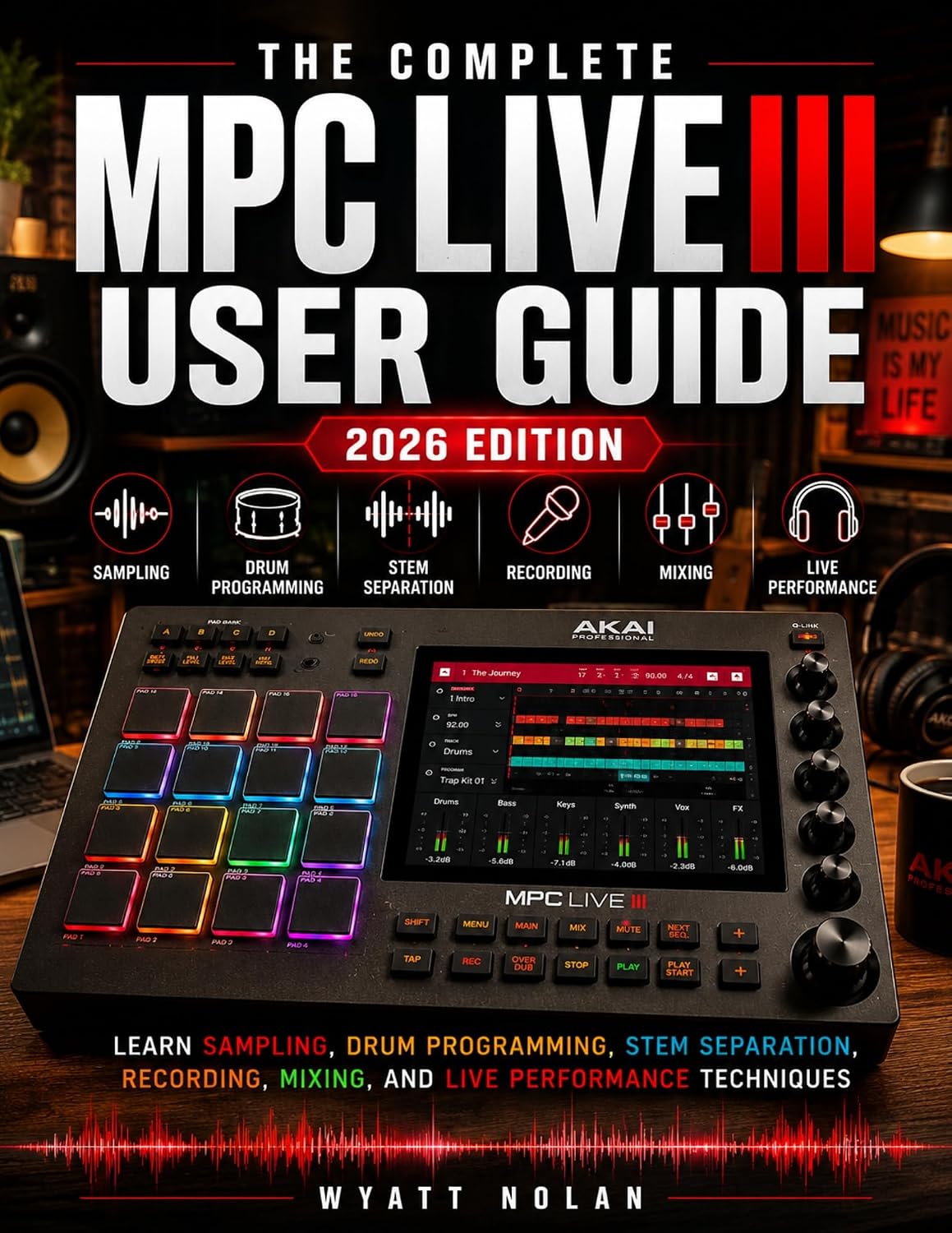 THE COMPLETE MPC LIVE III USER GUIDE (2026 EDITION): Learn Sampling, Drum Programming, Stem Separation, Recording, Mixing, and Live Performance Techniques (English Edition) baixar o livro de graça
