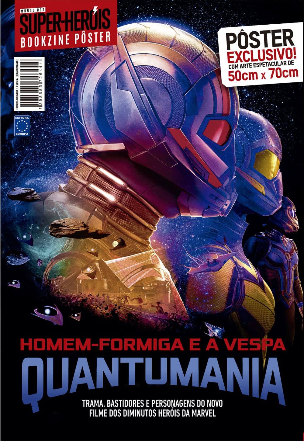 ler totalmente Homem-Formiga e a Vespa: Quantumania Arte C - Superpôster Mundo dos Super-Heróis