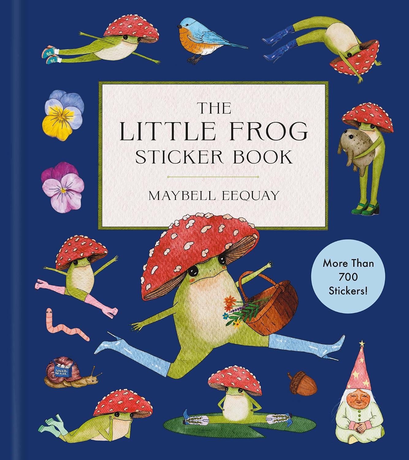 ler totalmente The Little Frog Sticker Book: More Than 700 Stickers!