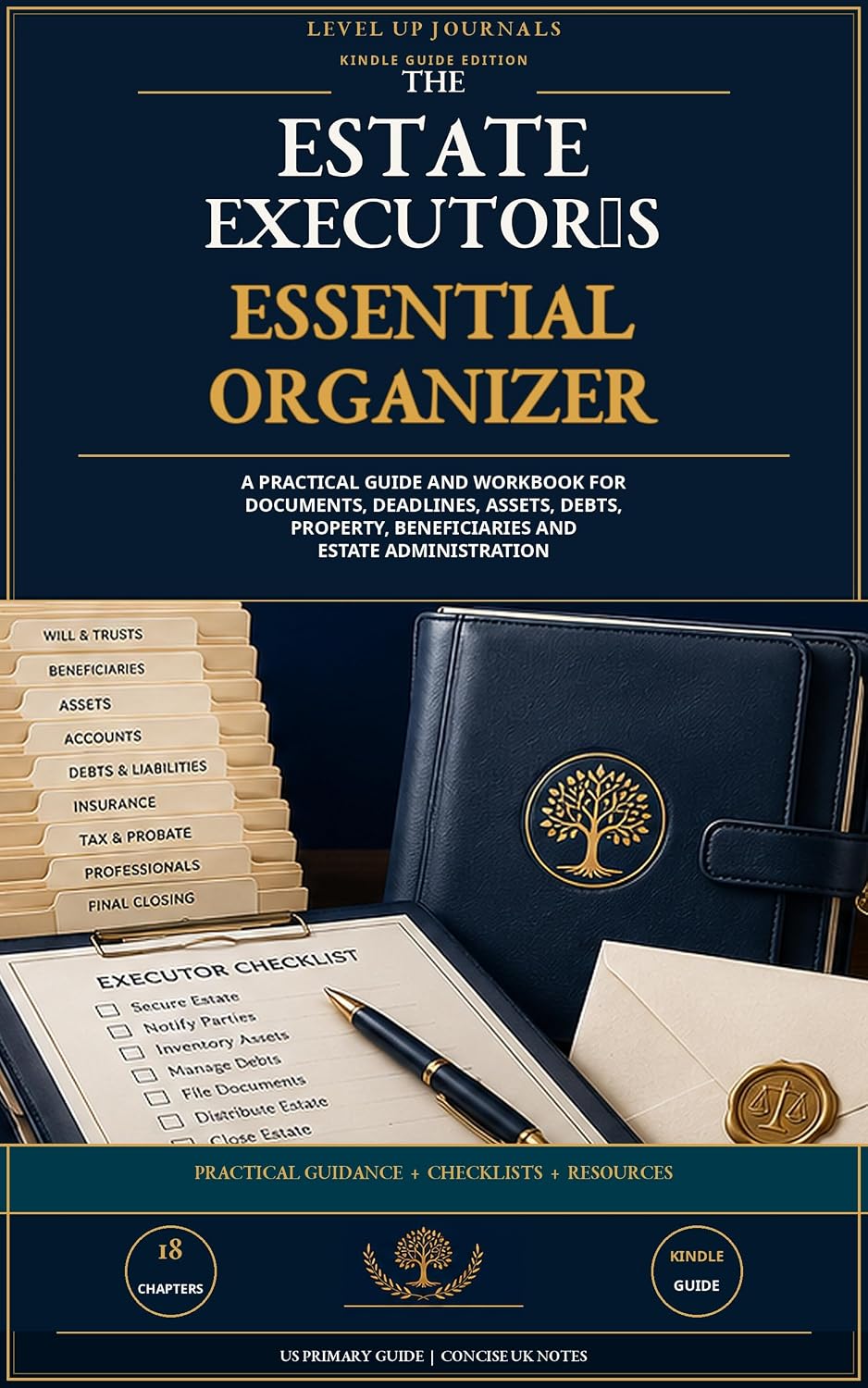The Estate Executor’s Essential Organizer: A Practical Guide and Workbook for Documents, Deadlines, Assets, Debts, Property, Beneficiaries and Estate Administration (English Edition) baixar livro de graça