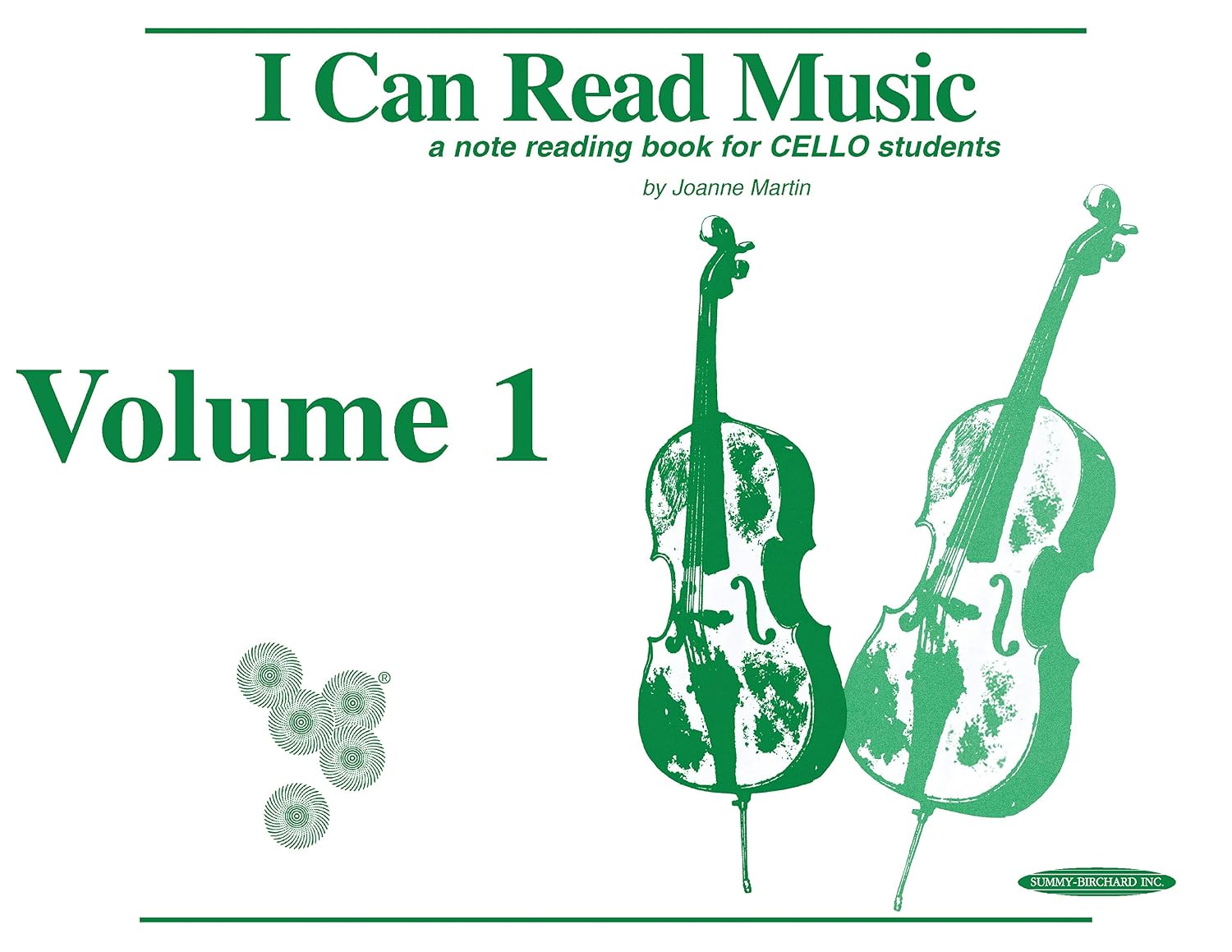 I Can Read Music: A Note Reading Book for Cello Students (1)