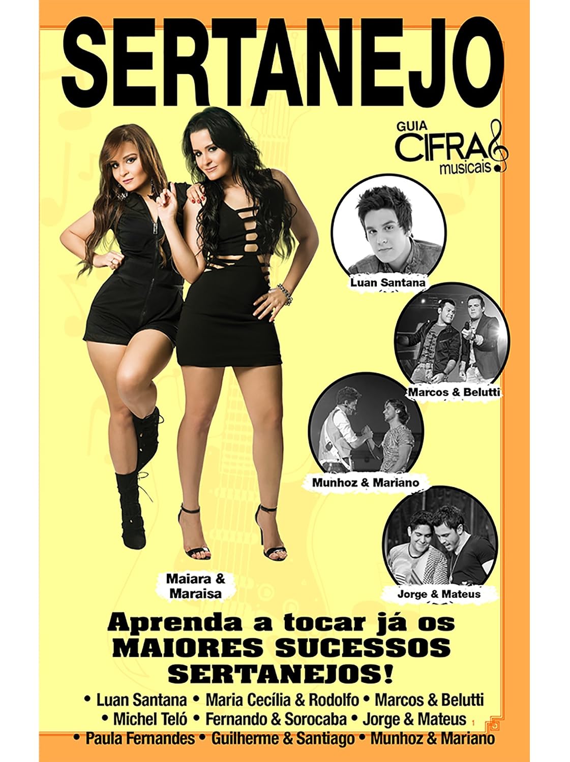 ler totalmente Guia de Cifras Musicais Ed.07 Sertanejo: Toque sem errar